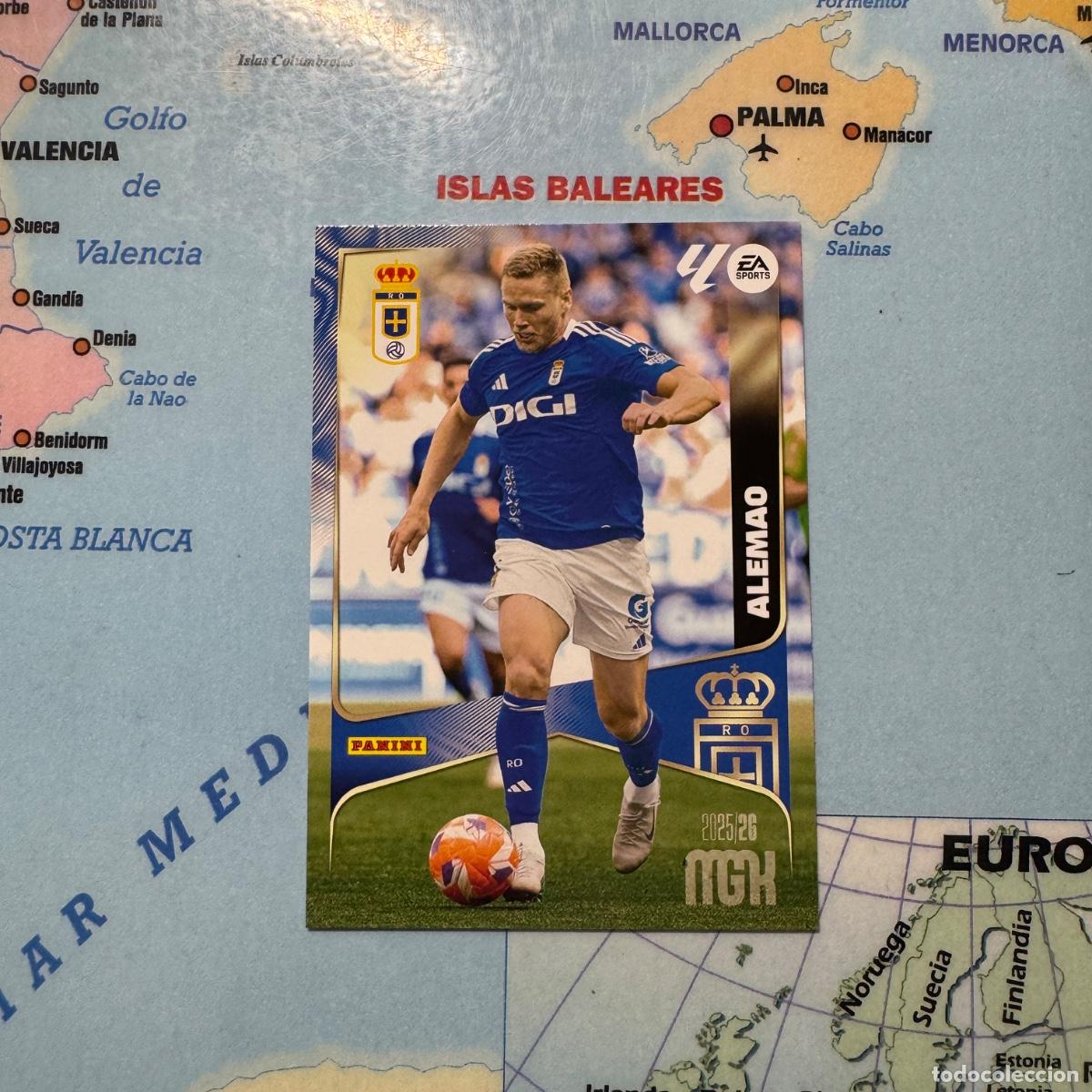 Cromos de f&uacute;tbol: Alemao numero 288 del Oviedo megacracks 25-26 2025-2026