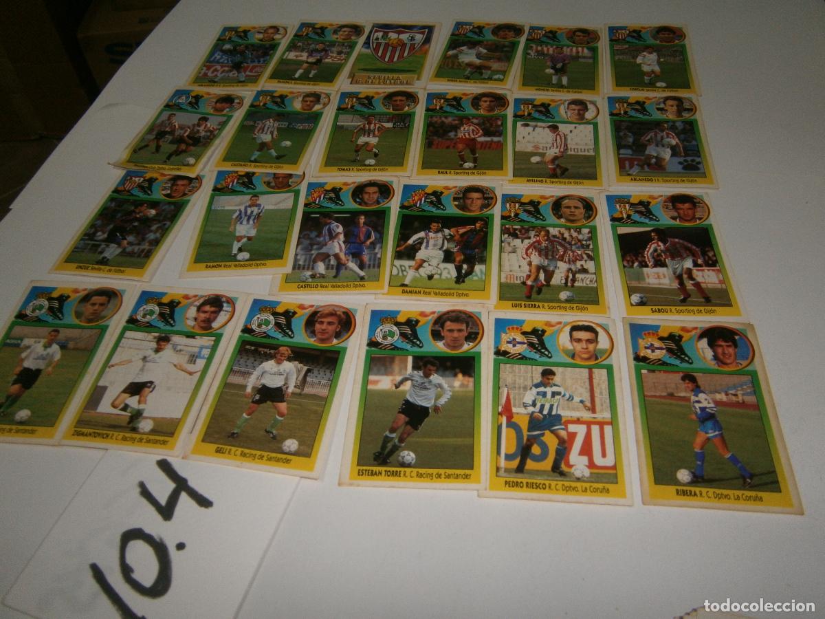 Cromos de F&uacute;tbol: ANTIGUO LOTE DE CROMOS DE FUTBOL EDICIONES ESTE LIGA 93-94