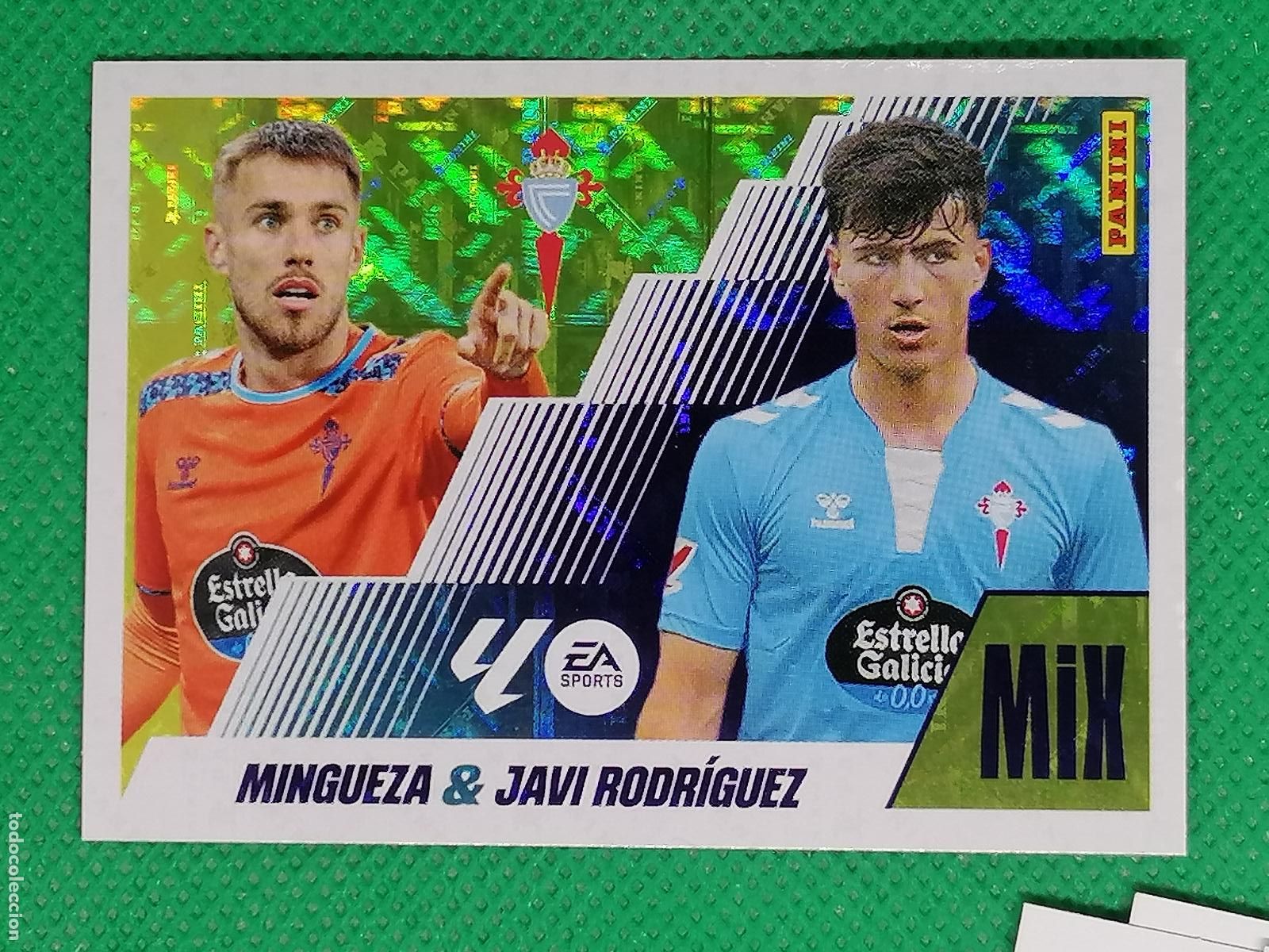 Figurine di Calcio: 18 MINGUEZA JAVI RODRIGUEZ CELTA MIX ⚽ PANINI LIGA ESTE 25 26 2025 2026 ⚽