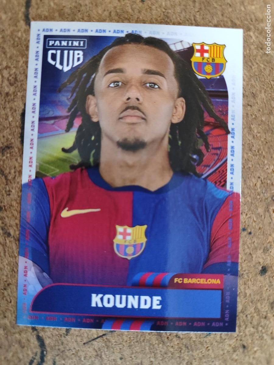 Football Stickers: PANINI CLUB FC BARCELONA 2024/25 CARD ADN KOUNDE # PANINI OFICIAL