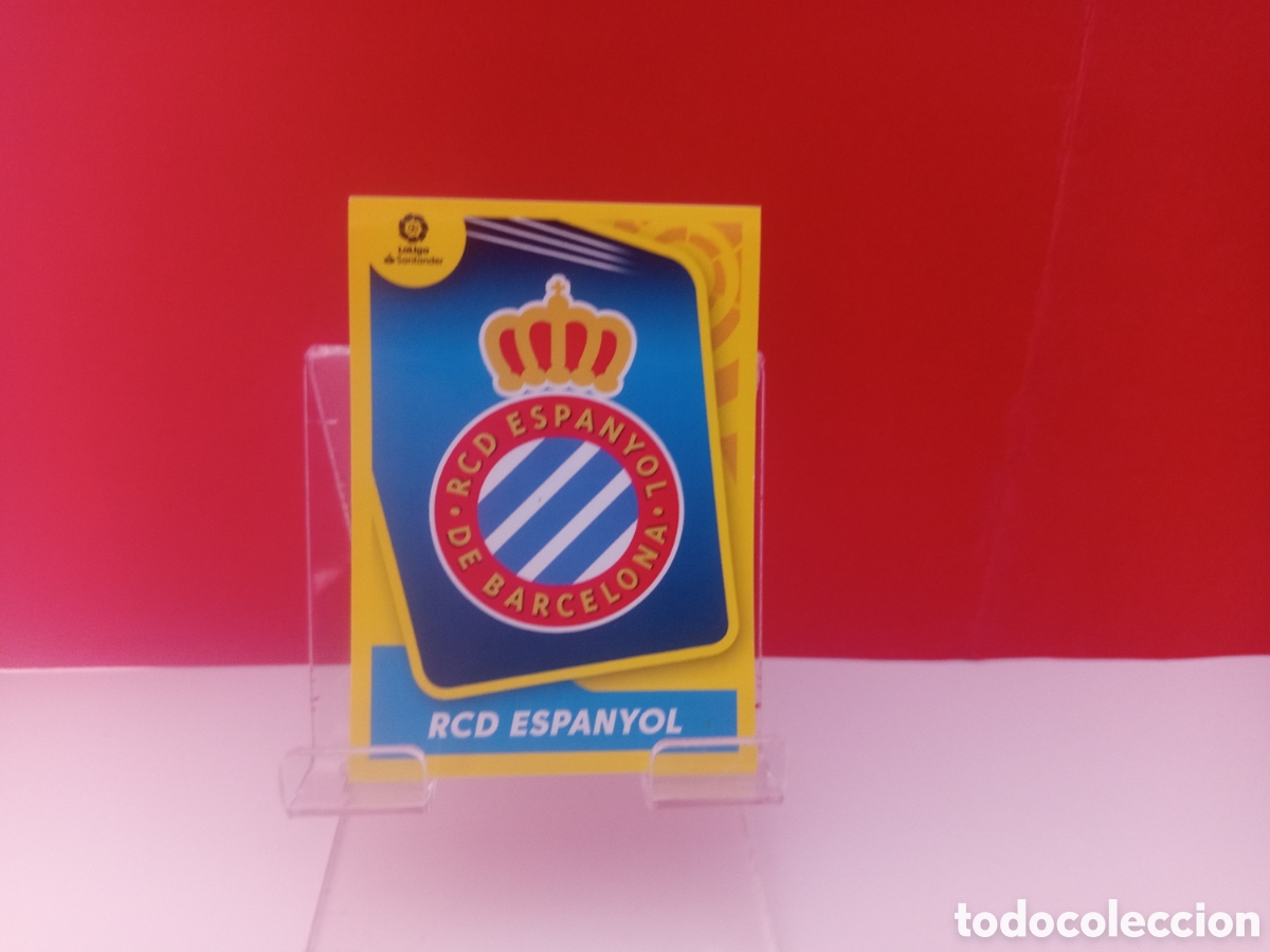 Cromos de F&uacute;tbol: ❇️ CROMO STICKER ESCUDO ESPA&Ntilde;OL 2021 2022 21 22 ESTE PANINI SIN PEGAR ❇️