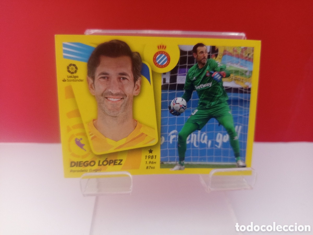 Cromos de F&uacute;tbol: ❇️ CROMO STICKER DIEGO L&Oacute;PEZ ESPA&Ntilde;OL 5 2021 2022 21 22 ESTE PANINI SIN PEGAR ❇️