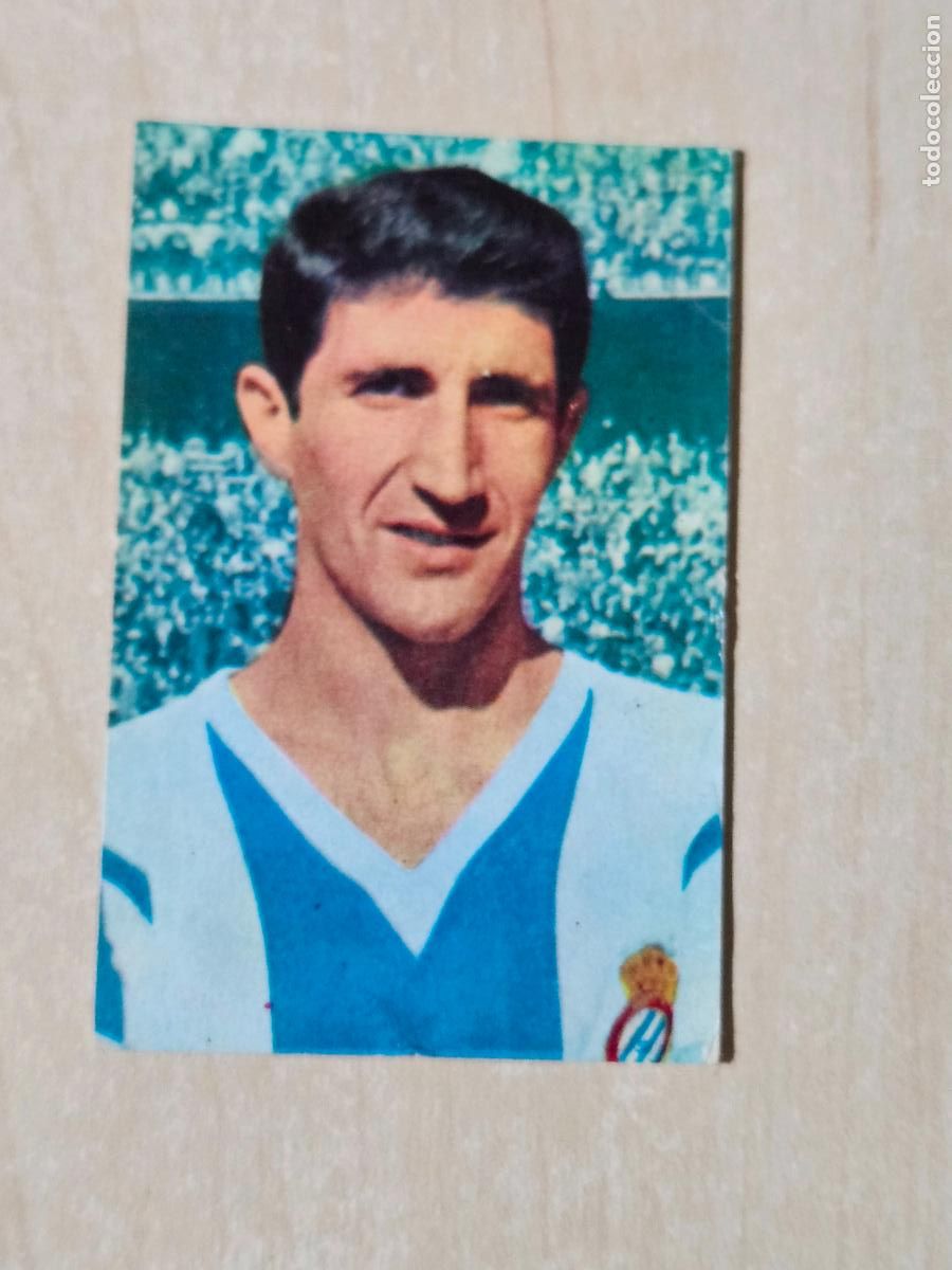 Cromos de F&uacute;tbol: 62 RODILLA - ESPA&Ntilde;OL - RUIZ ROMERO 1967 1968 FUTBOL 67 68 - CROMO RECUPERADO