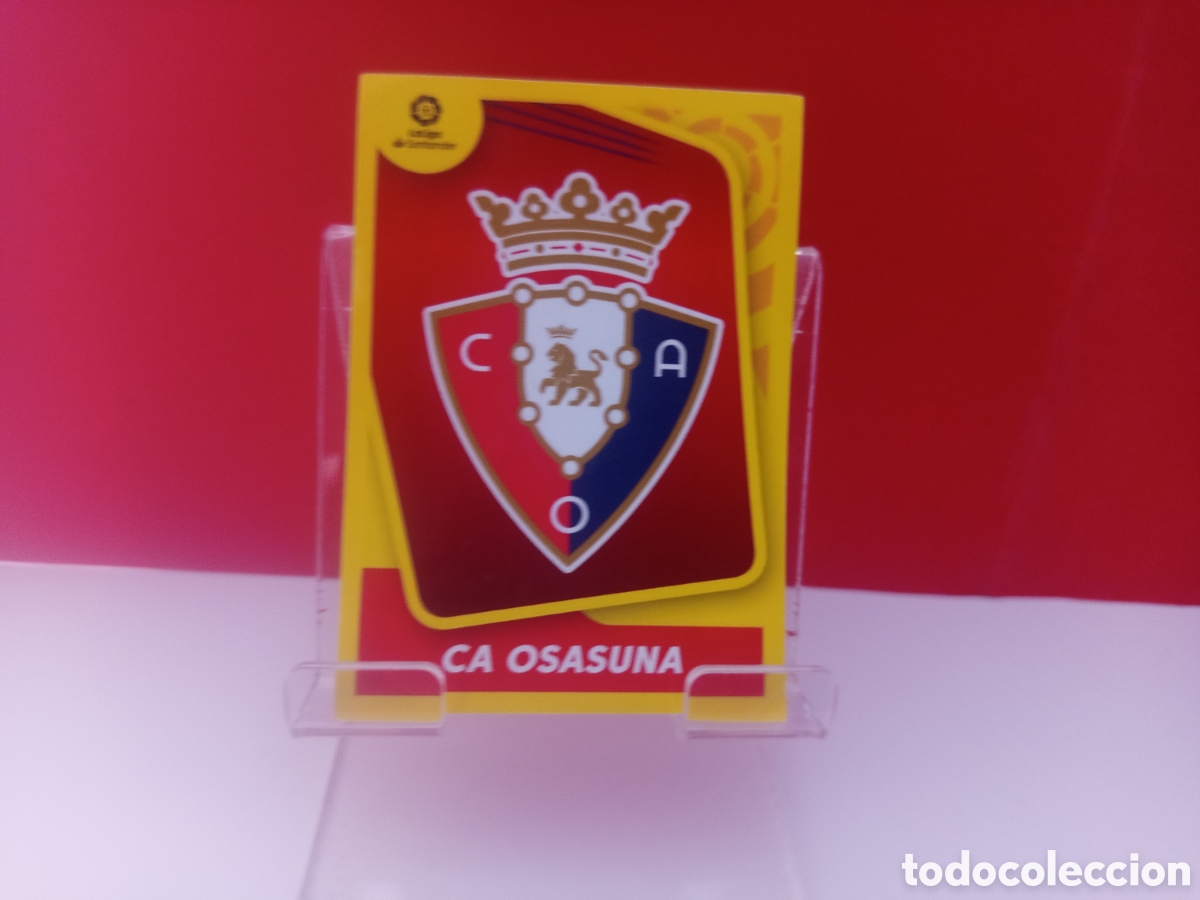 Cromos de F&uacute;tbol: ❇️ CROMO STICKER ESCUDO OSASUNA 1 2021 2022 21 22 ESTE PANINI SIN PEGAR ❇️