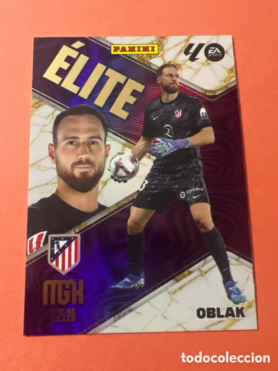 Fu&szlig;ball-Sticker: A288. CARD 14 OBLAK (ELITE) ATLETICO MADRID LIGA 25-26 2025 2026 MEGACRACKS MGK