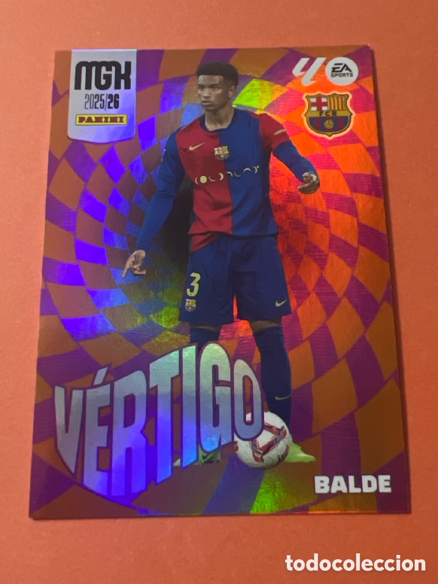 Cromos de Futebol: A298. Balde 380 Barcelona V&eacute;rtigo Megacracks 2025/26 MGK 25-26