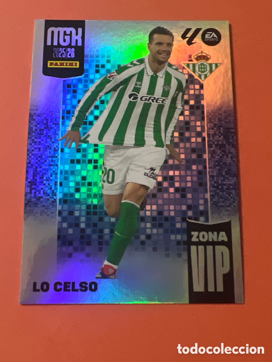 Fu&szlig;ball-Sticker: A300. Lo Celso 401 Betis Zona Vip Megacracks 2025/26 MGK 25-26