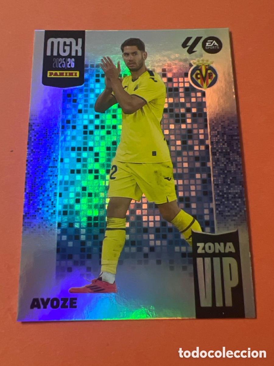 Cromos de Futebol: A301. Ayoze 388 Villarreal Zona Vip Megacracks 2025/26 MGK 25-26