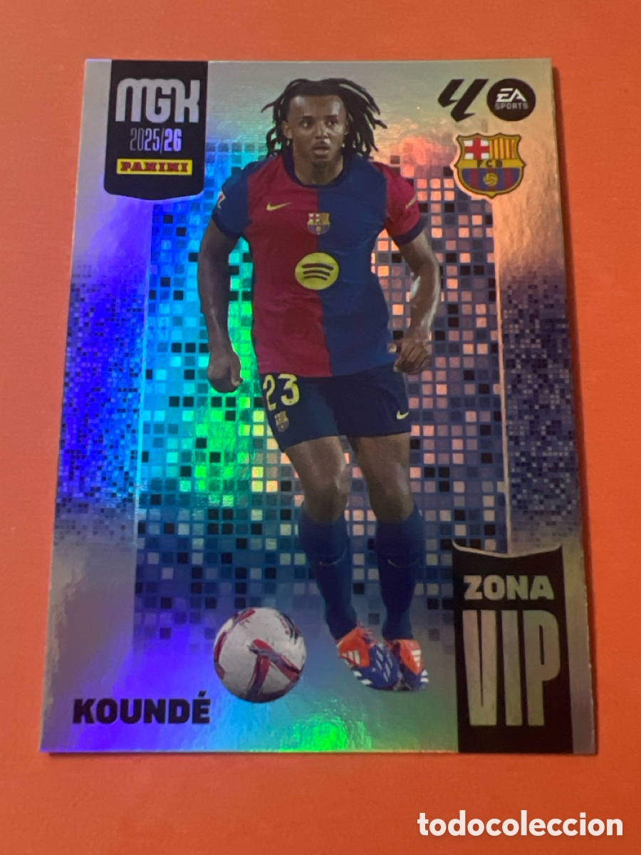 Fu&szlig;ball-Sticker: A304. N&ordm; 399 KOUNDE BARCELONA ZONA VIP MGK MEGACRACKS 25 26 2025 2026