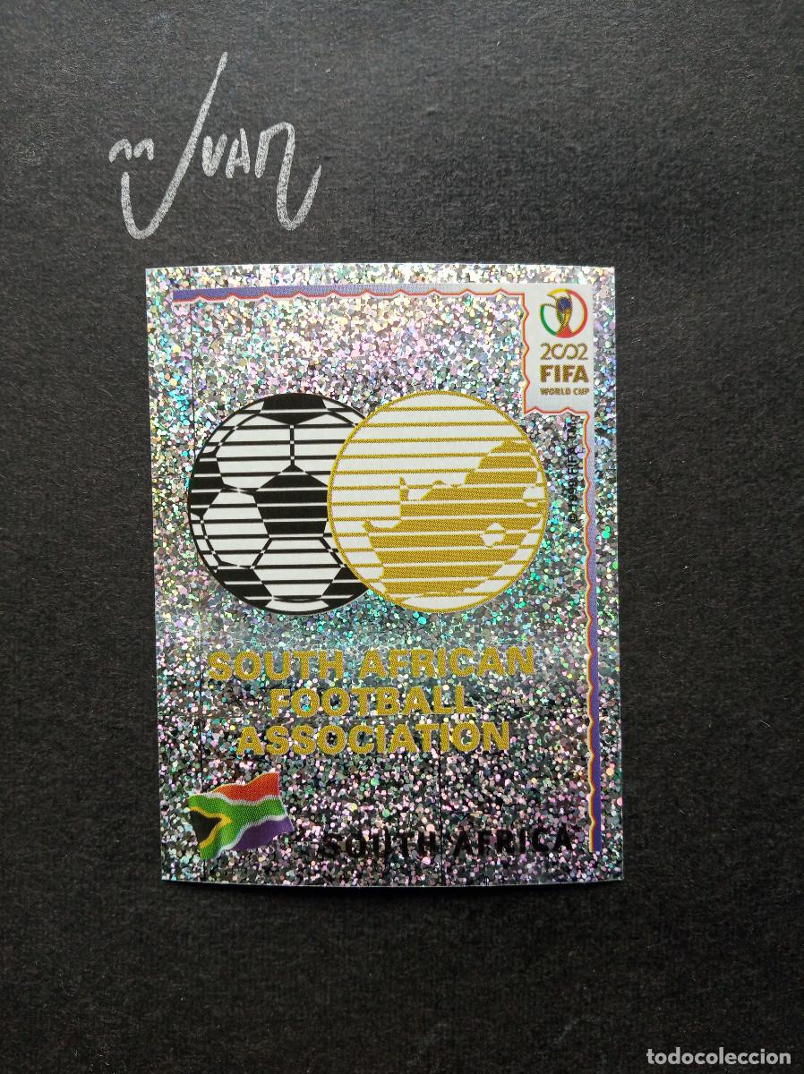 Cromos de Futebol: N&ordm; 152 ESCUDO SUDAFRICA SOUTH AFRICA ⚽ PANINI&reg; FIFA WORLD CUP KOREA JAPON 2002 SIN PEGAR NUNCA NUEVO