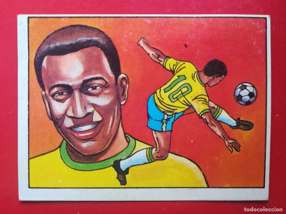 Figurine di Calcio: Los r&eacute;cords N&ordm; 195. El mejor jugador de f&uacute;tbol. Pel&eacute;. Edson Arantes do Nascimento.