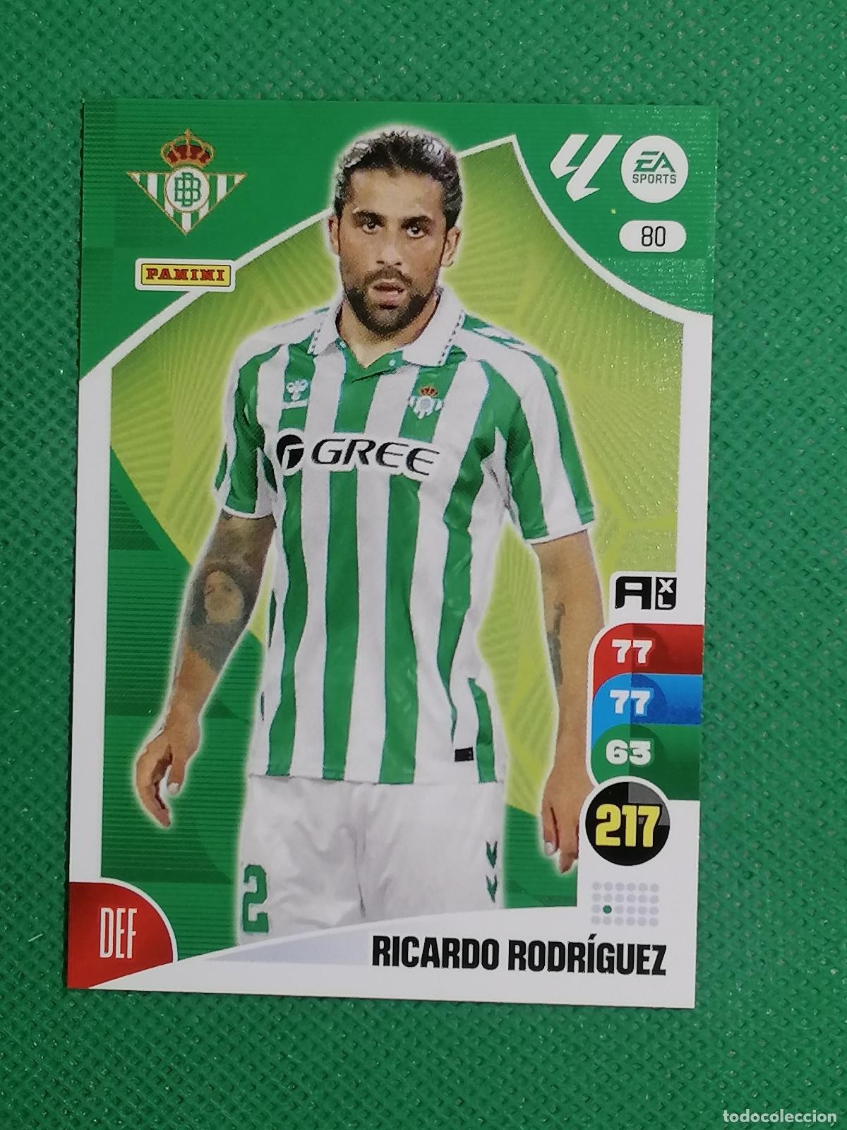 Figurine di Calcio: 80 RICARDO RODRIGUEZ REAL BETIS ⚽ PANINI LIGA ADRENALYN XL 2024 2025 24 25 ⚽