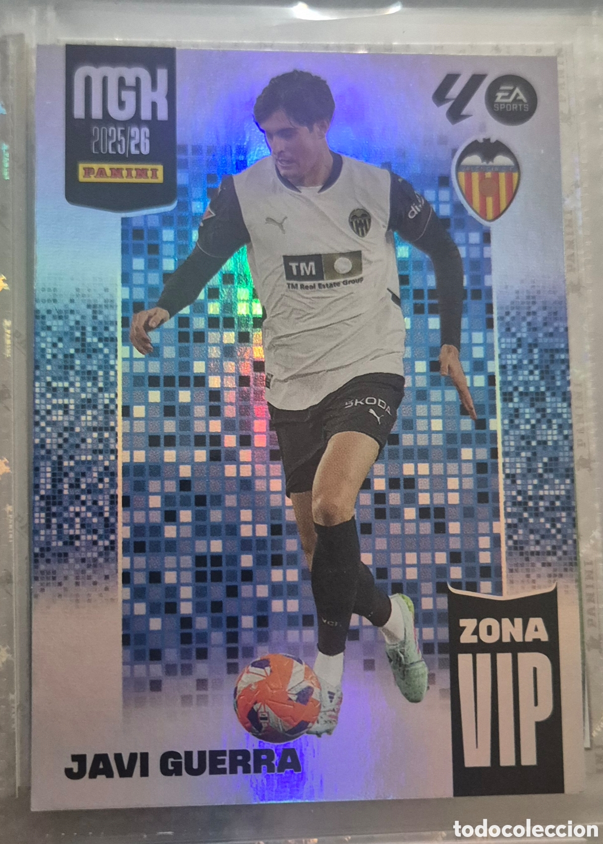 Cromos de F&uacute;tbol: Javi guerra Valencia zona vip megacracks 25 26