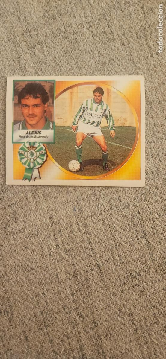 Fu&szlig;ball-Sticker: Alexis betis este 1994 1995 94 95 sin pegar