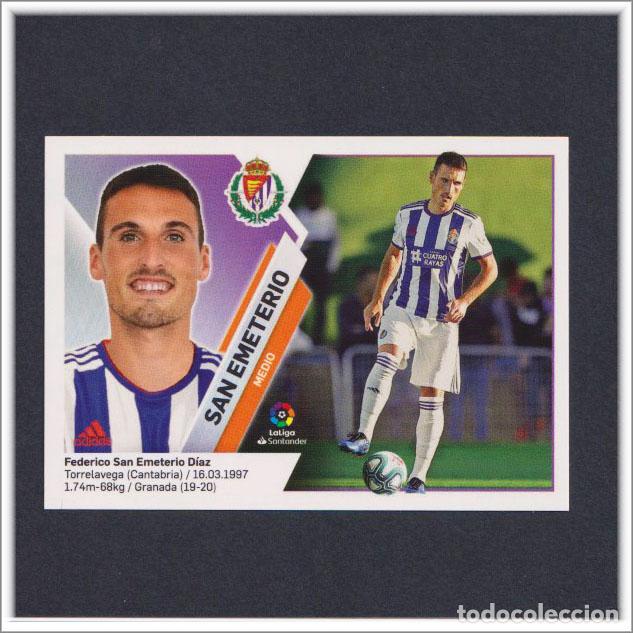 Figurine di Calcio: LIGA ESTE 2019 2020 19 20 PANINI SAN EMETERIO N&ordm; 27 FICHAJE VALLADOLID COLECCI&Oacute;N ALBUM 2&ordf; EDICI&Oacute;N