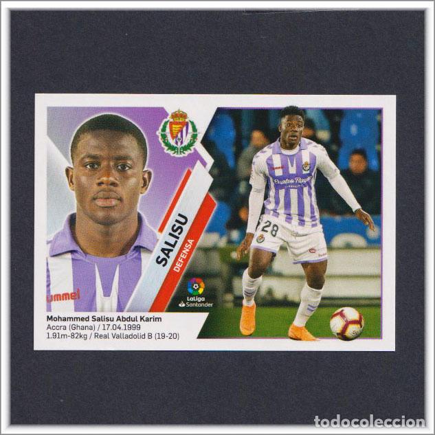 Cromos de Futebol: LIGA ESTE 2019 2020 19 20 PANINI SALISU N&ordm; 7 BIS COLOCA VALLADOLID COLECCION ALBUM 4&ordf; EDICI&Oacute;N