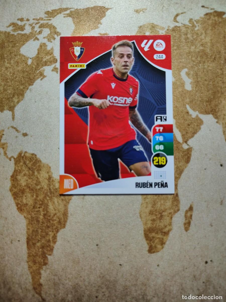 Figurine di Calcio: Adrenalyn XL OSASUNA 244 RUB&Eacute;N PE&Ntilde;A 2024-25