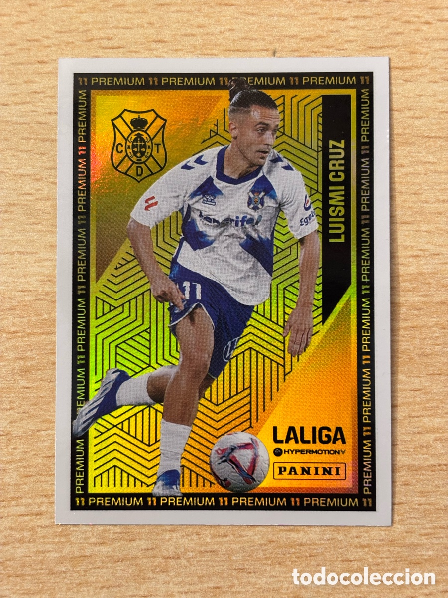 Cromos de F&uacute;tbol: Luismi Cruz CD Tenerife PREMIUM La Liga Hypermotion 2024-25 nuevo