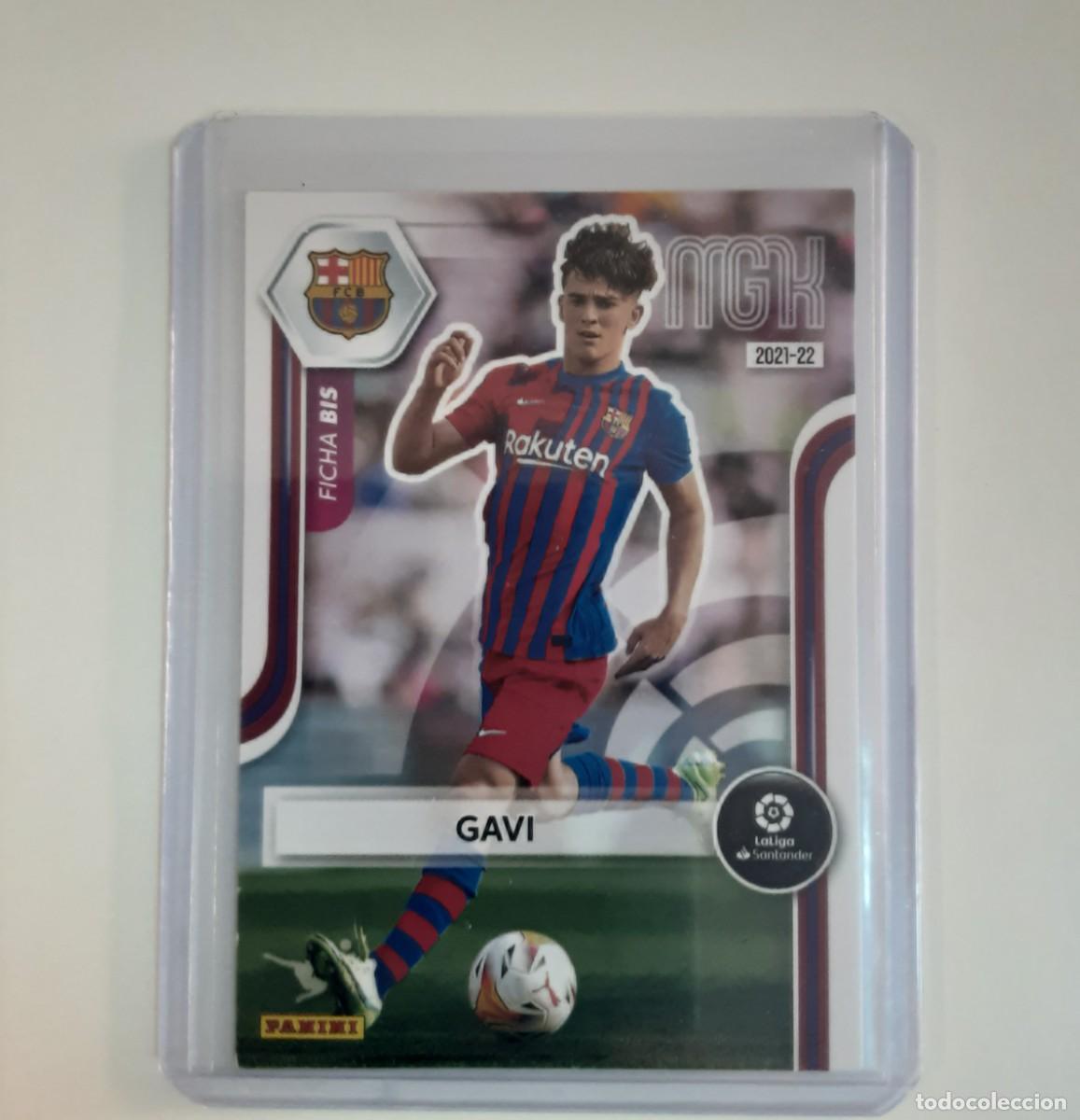 Cromos de F&uacute;tbol: Cromo cards futbol megacracks mgk 21 22 gavi 67 bis