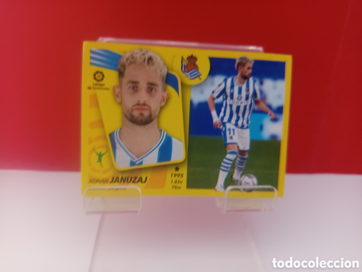 Cromos de F&uacute;tbol: ❇️ CROMO STICKER JANUZAJ REAL SOCIEDAD 19 A 2021 2022 21 22 ESTE PANINI SIN PEGAR ❇️