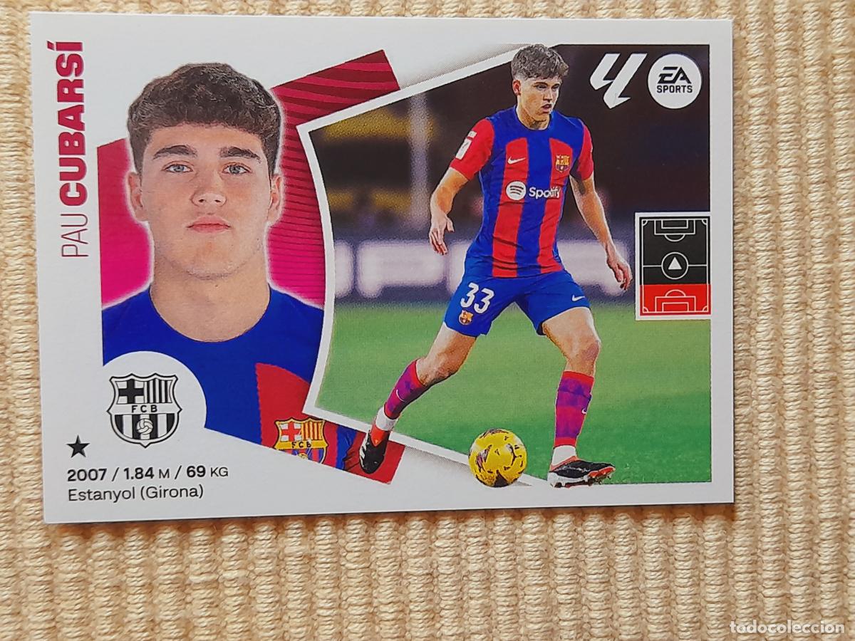 Cromos de F&uacute;tbol: CROMO 7 CUBARSI (FC BARCELONA) LIGA 24-25 (2024 2025) ALBUM ESTE