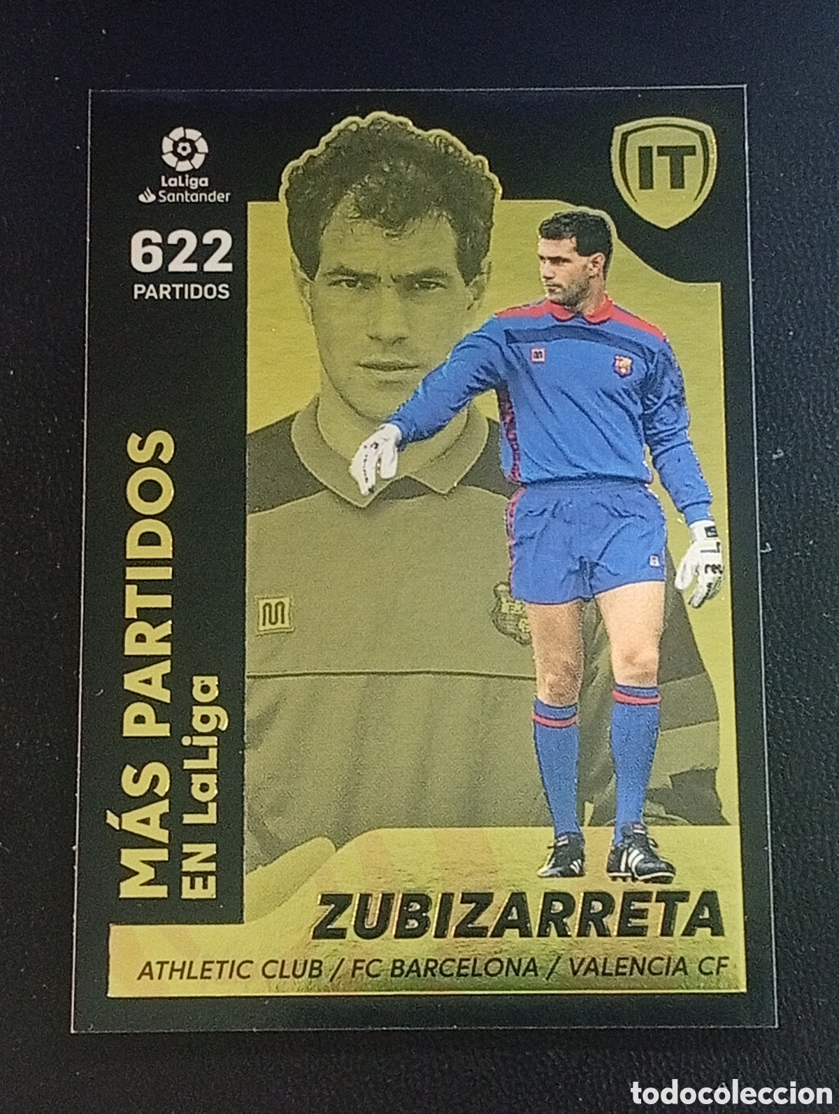 Fu&szlig;ball-Sticker: 2 ZUBIZARRETA BILBAO VALENCIA ESTE EDITORIAL 2021 2022 21 22 CROMOS STICKERS PANINI TOPPS MEGACRACKS
