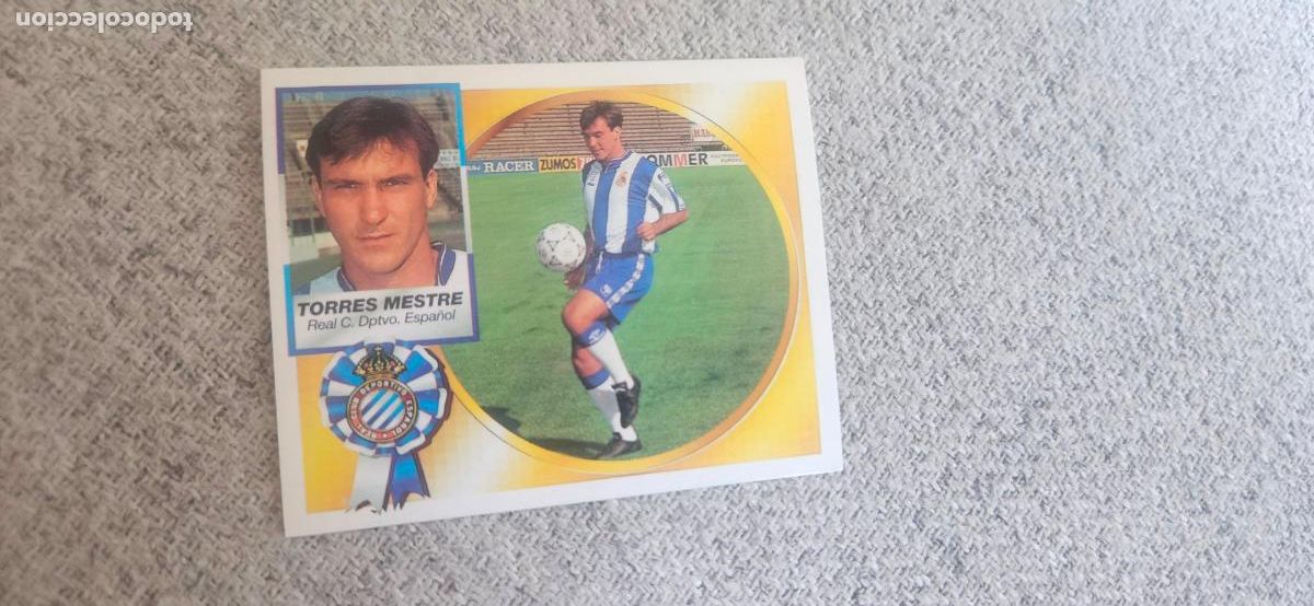 Cromos de F&uacute;tbol: Torres mestre Espa&ntilde;ol este 1994 1995 94 95 sin pegar