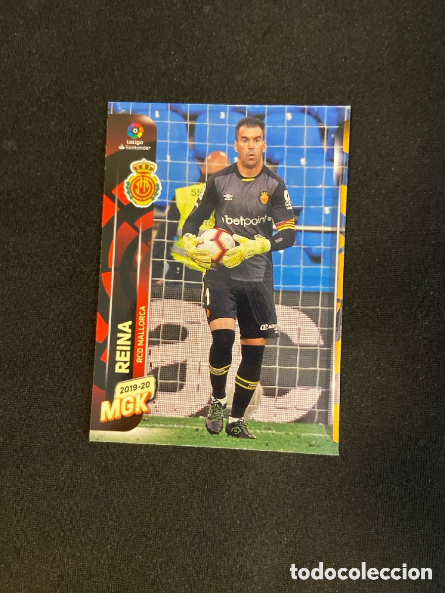 Football Stickers: REINA 236 (MALLORCA) PANINI MEGACRACKS 2019-2020 19 20 CROMO CARTA M-1