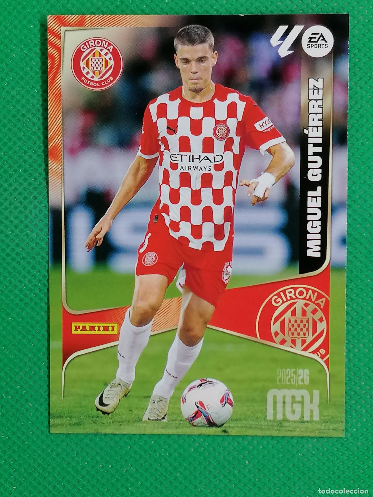 Cromos de F&uacute;tbol: 188 MIGUEL GUTIERREZ GIRONA ⚽ MEGACRACKS LIGA 2025 2026 25 26 ⚽