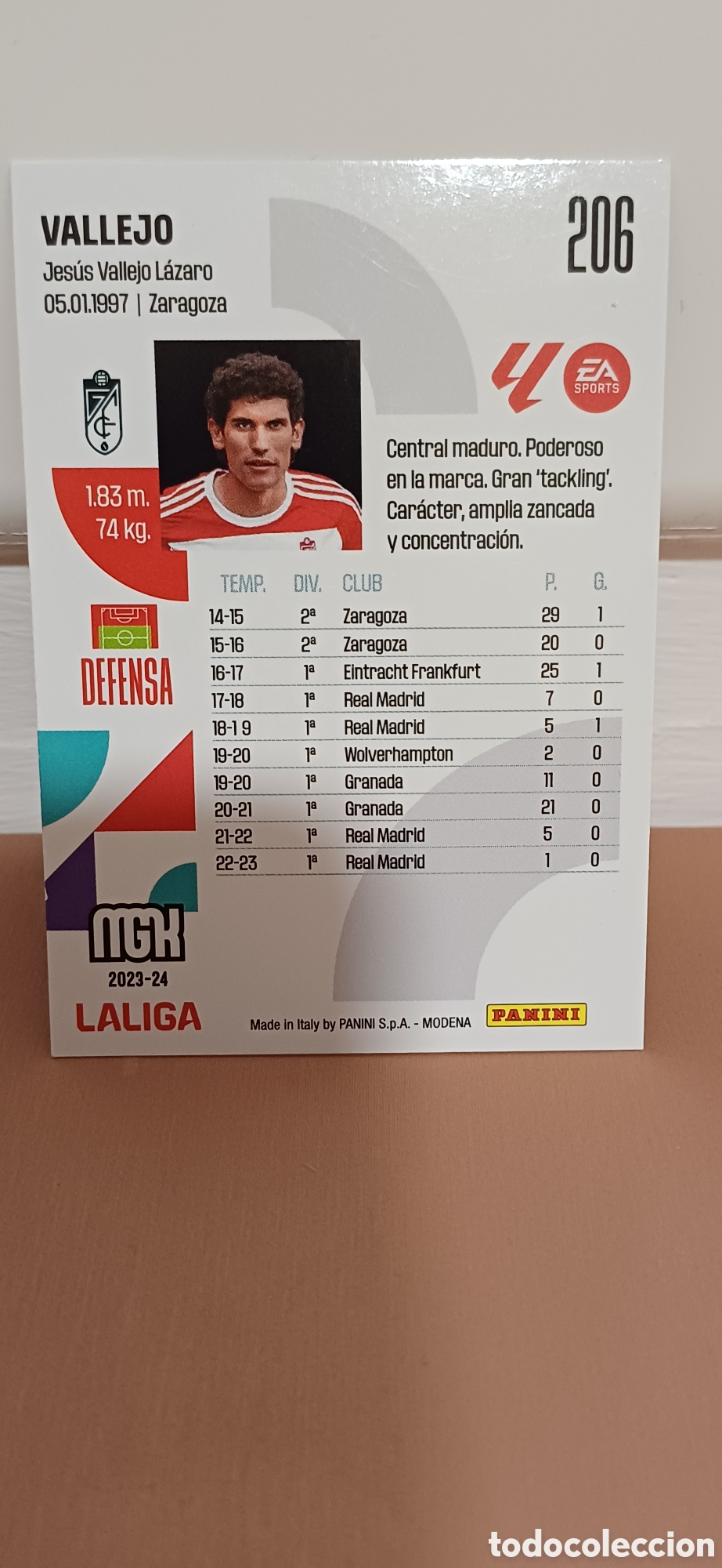 Cromos de f&uacute;tbol: 206 megacracks 2023/24 - Vallejo - Foto 2