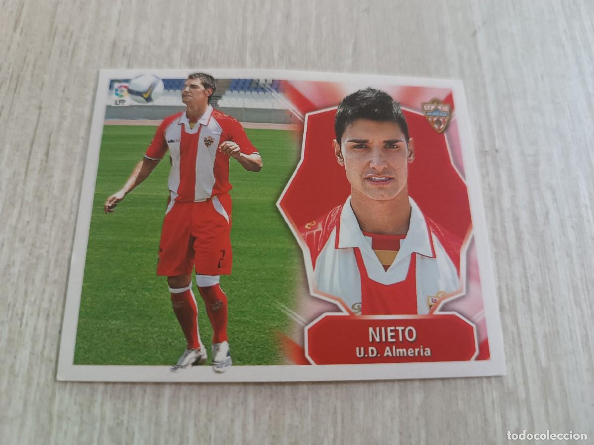 Figurine di Calcio: NIETO FICHAJE 35 LIGA ESTE 2008 2009 08 09. NUNCA PEGADO.