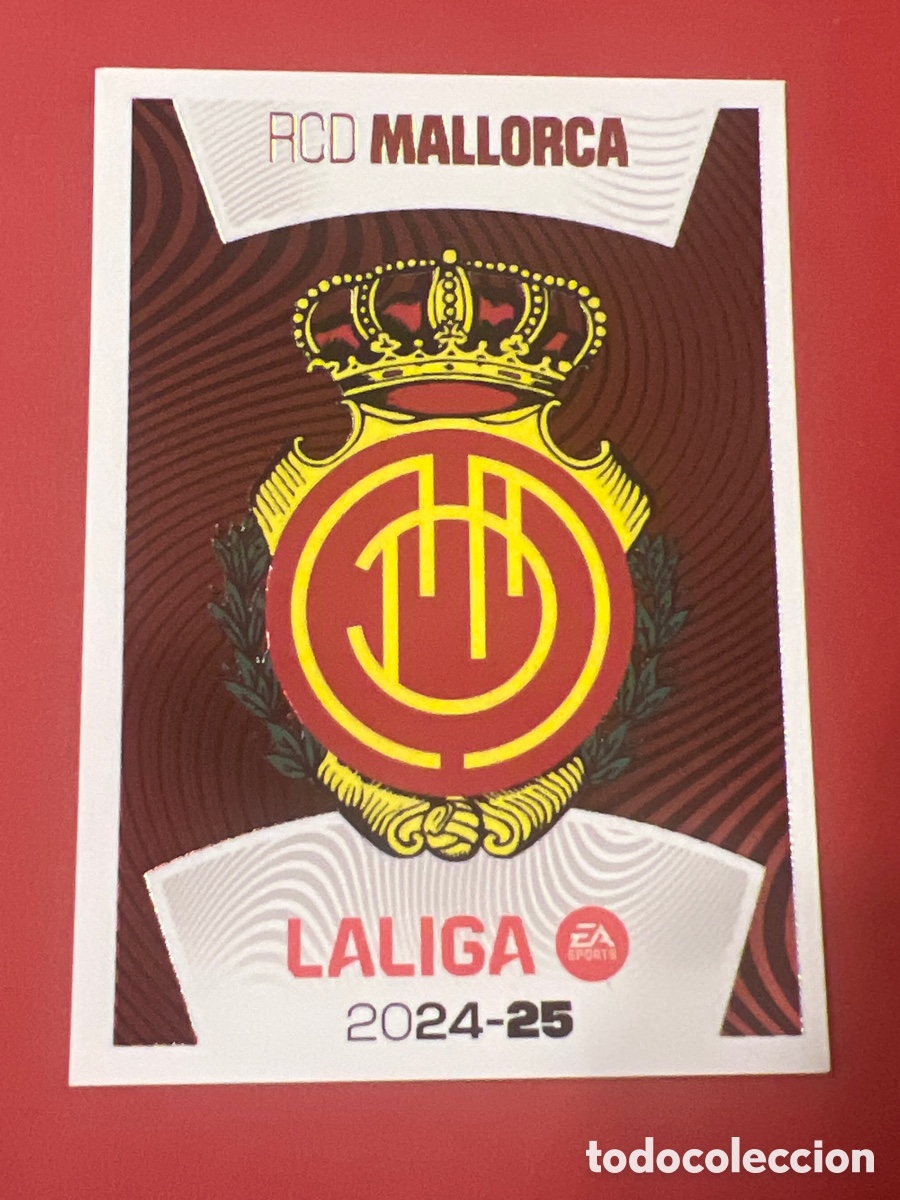 Football Stickers: C6995. ESCUDO RCD MALLORCA - RCD MALLORCA N&ordm; 1 LIGA ESTE 2024 2025 - 24 25