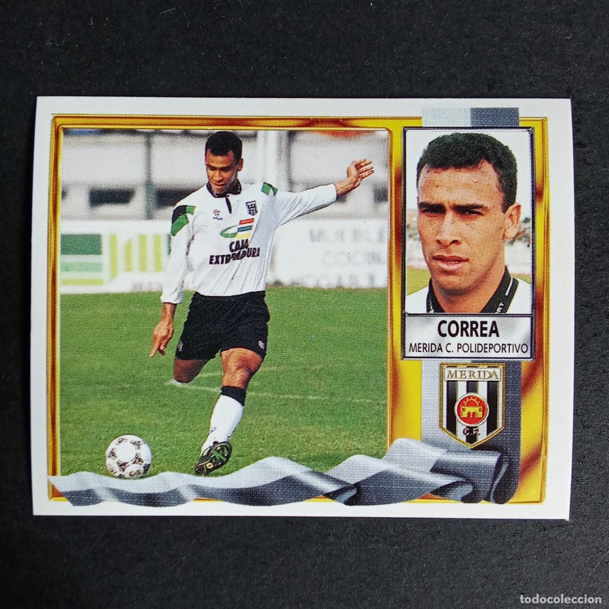 Figurine di Calcio: CROMO LIGA 1995 1996 95 96 EDICIONES ESTE CORREA MERIDA NUNCA PEGADO
