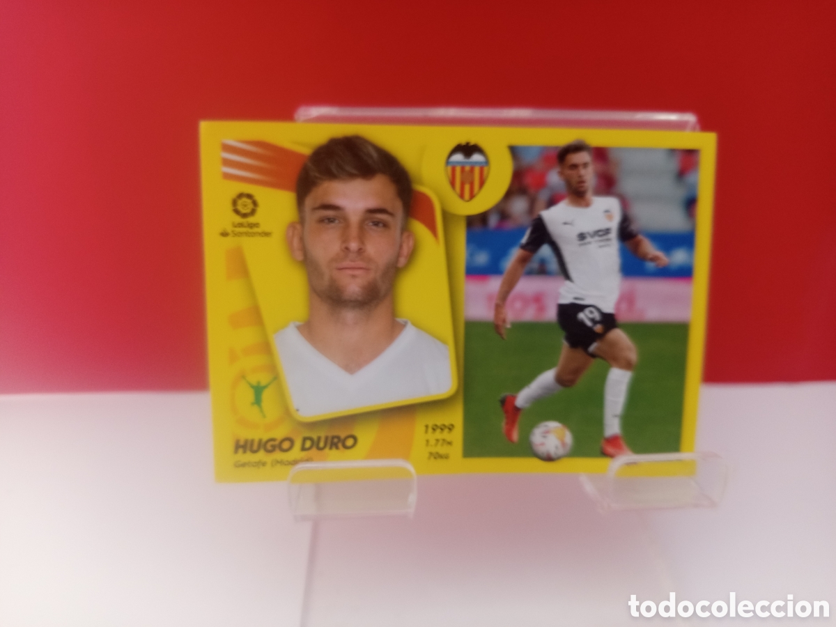 Cromos de F&uacute;tbol: ❇️ CROMO STICKER HUGO DURO VALENCIA 18 BIS 2021 2022 21 22 ESTE PANINI SIN PEGAR ❇️