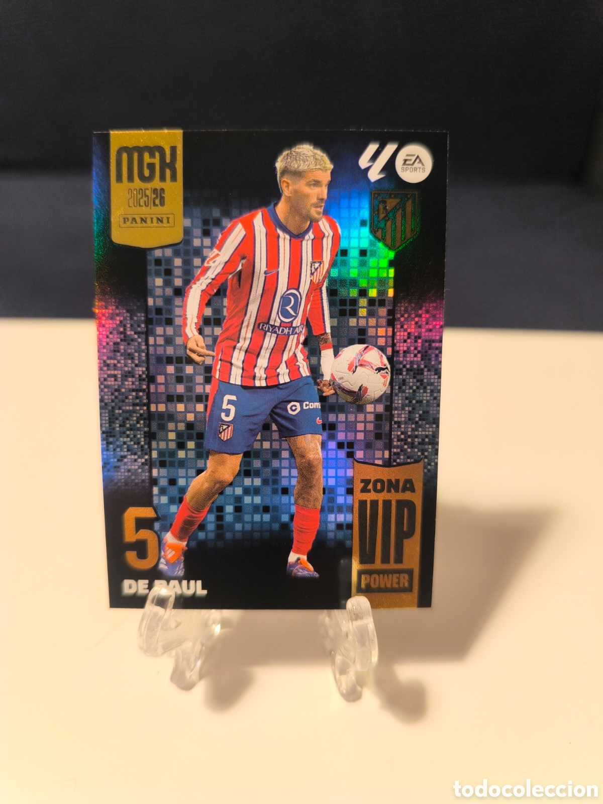 Cromos de F&uacute;tbol: Rodrigo de Paul Panini megacracks 2025-26 P393