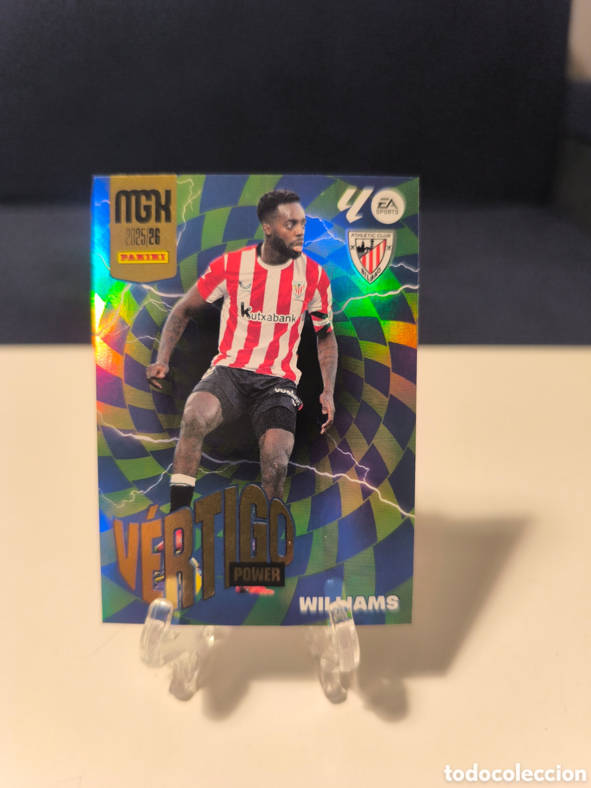 Cromos de F&uacute;tbol: I&ntilde;aki Williams Panini megacracks 2025-26 P386