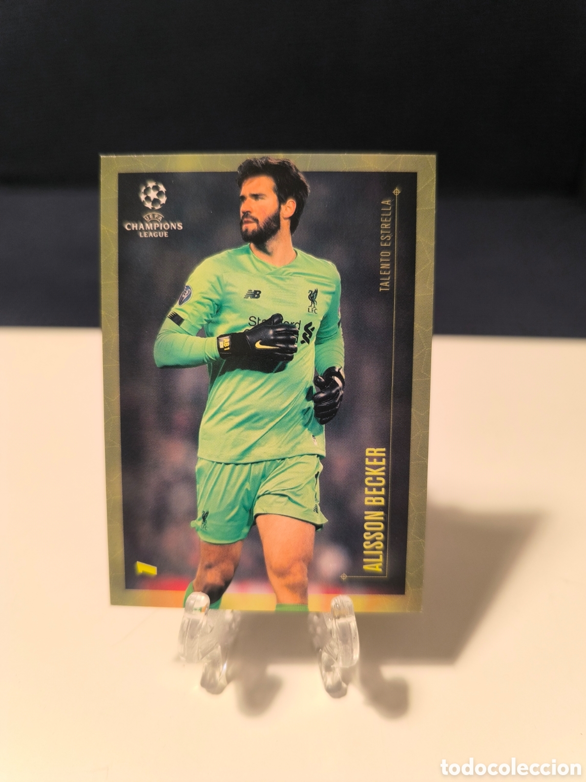 Cromos de F&uacute;tbol: Alison Becker Topps Liverpool