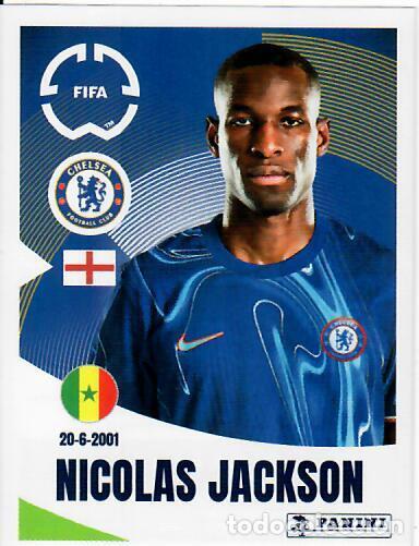 Fu&szlig;ball-Sticker: CROMO PANINI FIFA CLUB WORLD CUP 2025 - N&ordm; 239 - NICOLAS JACKSON - CHELSEA