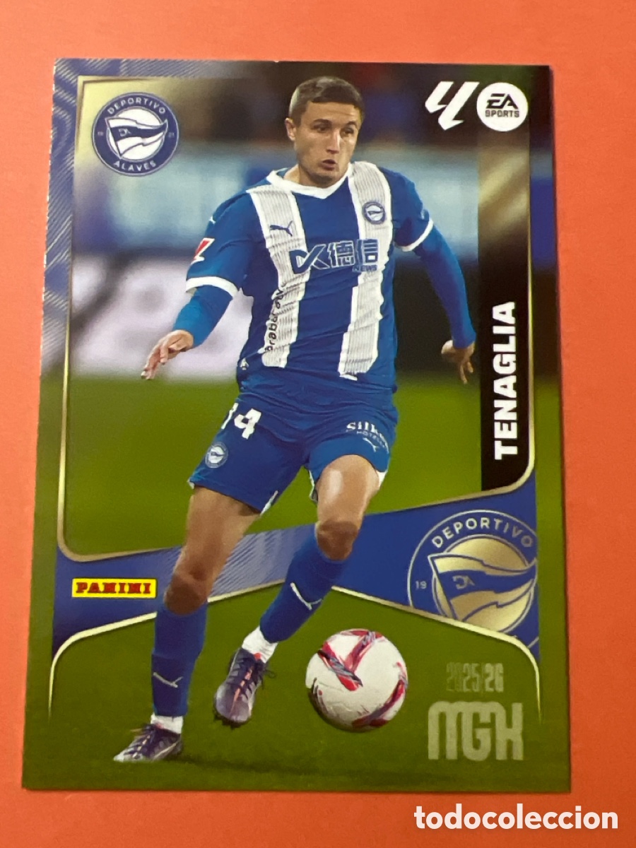 Fu&szlig;ball-Sticker: C4674. Tenaglia 22 Alav&eacute;s Megacracks 2025/26 MGK 25-26