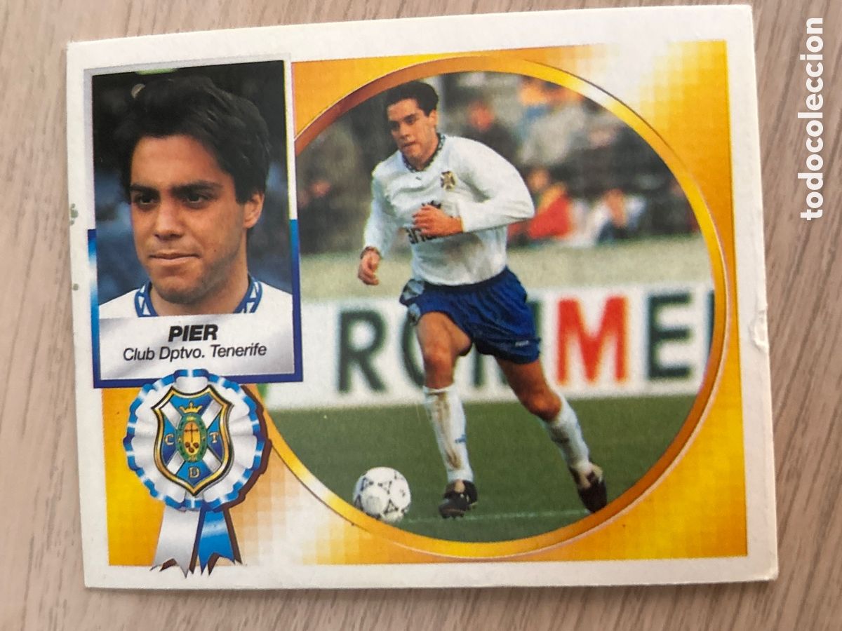 Cromos de F&uacute;tbol: PIER TENERIFE BAJA LIGA ESTE 1994 1995 94 95 NUNCA PEGADO SIN PEGAR
