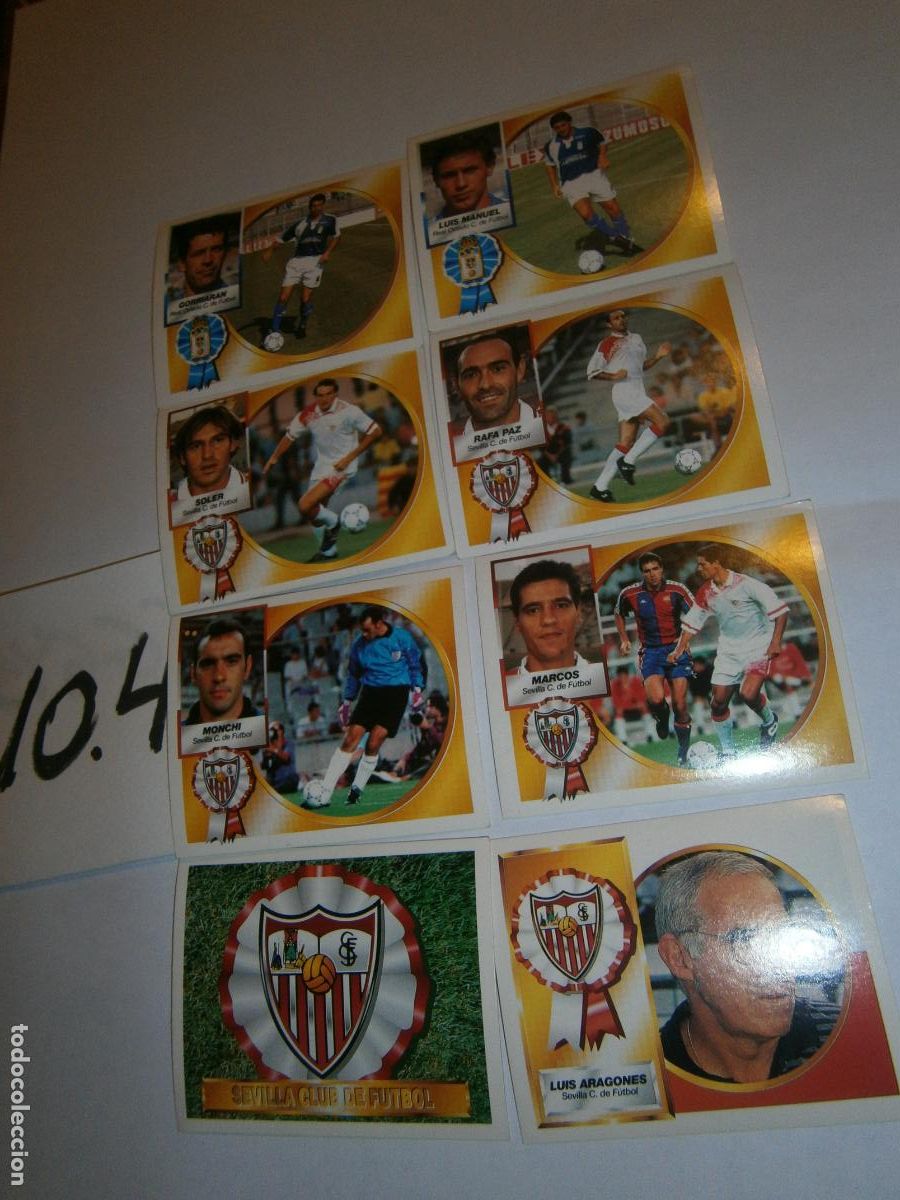 Cromos de F&uacute;tbol: ANTIGUO LOTE DE CROMOS DE FUTBOL EDICIONES ESTE LIGA 94-95