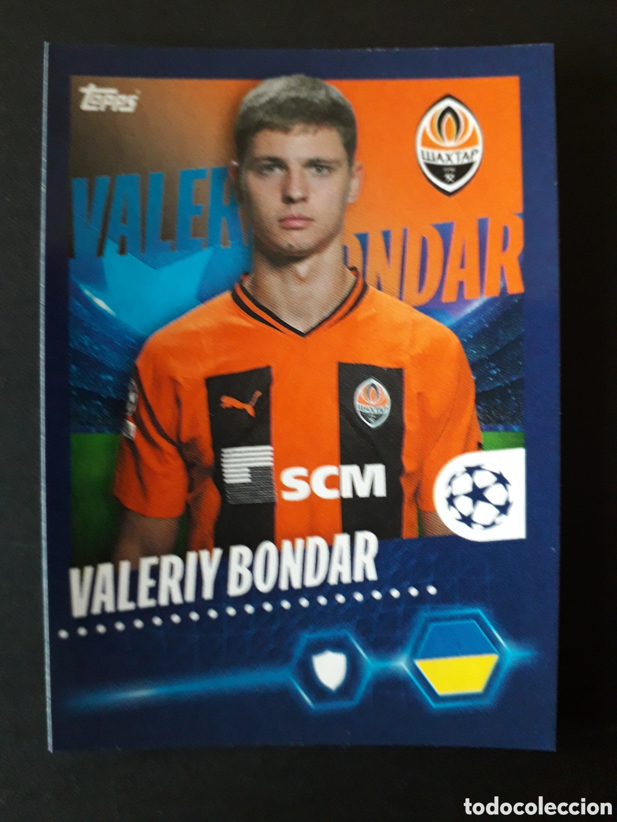 Football Stickers: BONDAR SHAKHTAR DONETSK N&deg; 220 UEFA CHAMPIONS LEAGUE SEASON TOPPS 23 24 2023 2024 PEDIDO M&Iacute;NIMO 3&euro;