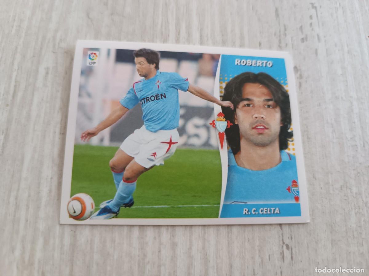 Cromos de Futebol: ROBERTO LIGA ESTE 2006 2007 06 07. NUNCA PEGADO.