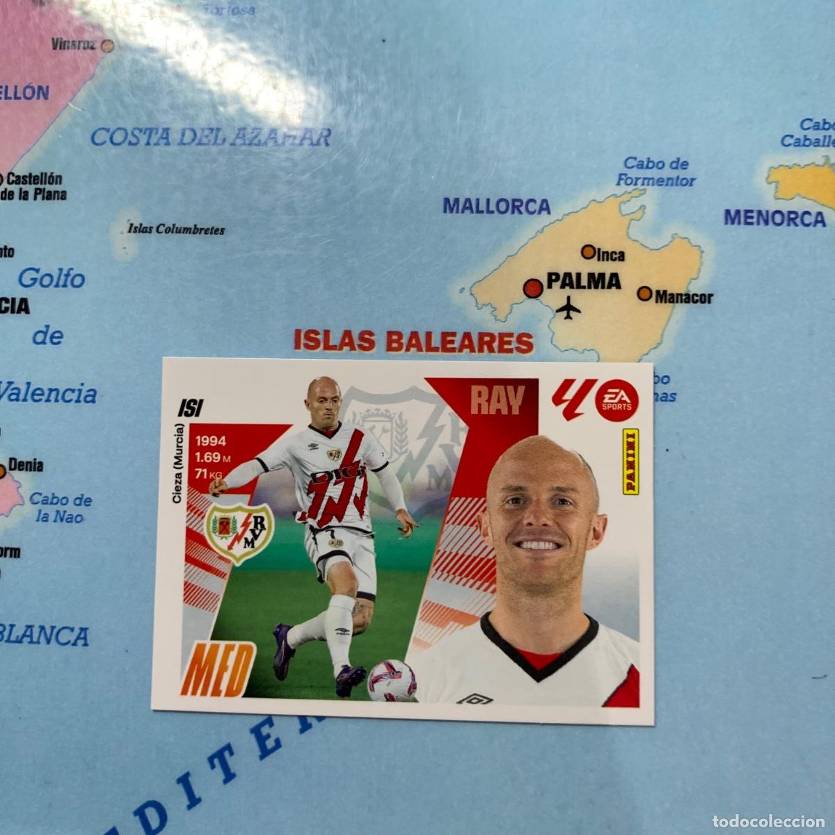 Cromos de F&uacute;tbol: Isi n&uacute;mero 14 del rayo vallecano cromo liga este 25-26 2025-2026