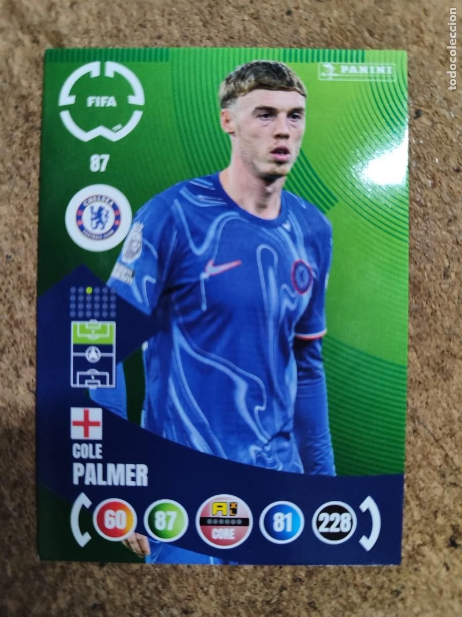 Football Stickers: ADRENALYN XL MUNDIAL DE CLUB 2025 CARD COLE PALMER CHELSEA ### 87 PANINI