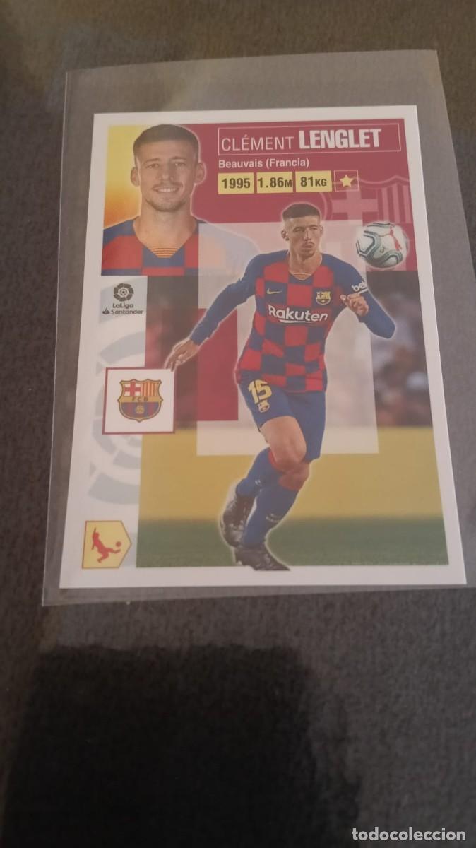 Cromos de f&uacute;tbol: ediciones este 2020 2021 Barcelona Lenglet - Foto 1
