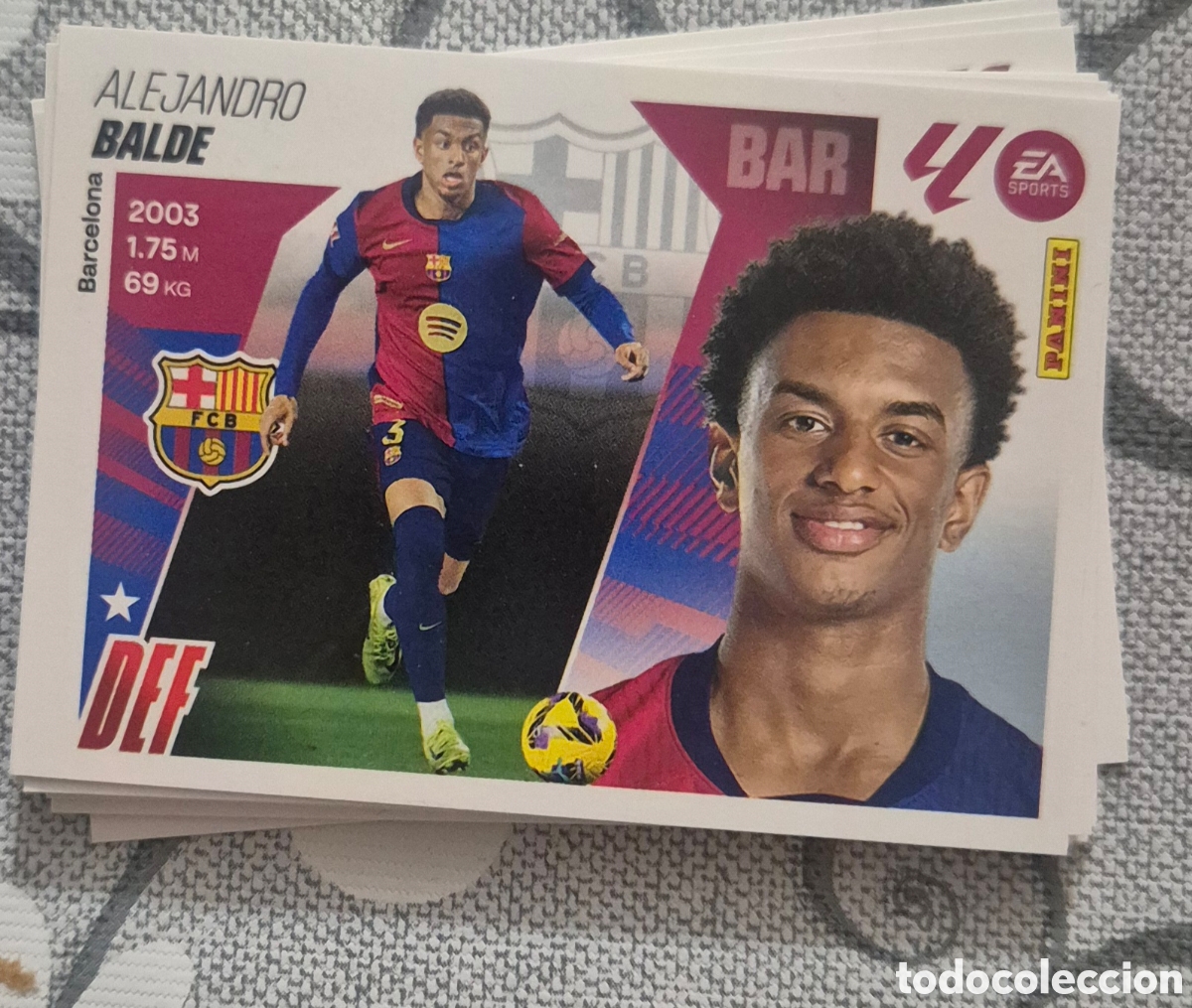 Figurine di Calcio: Balde Barcelona liga este 25 26