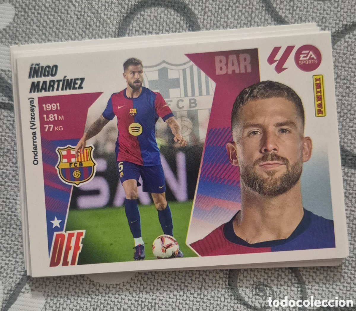 Figurine di Calcio: I&ntilde;igo Mart&iacute;nez barcelona liga este 25 26