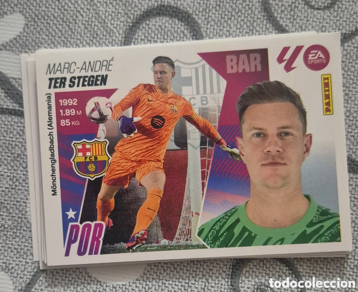 Figurine di Calcio: Ter stegen Barcelona liga este 25 26