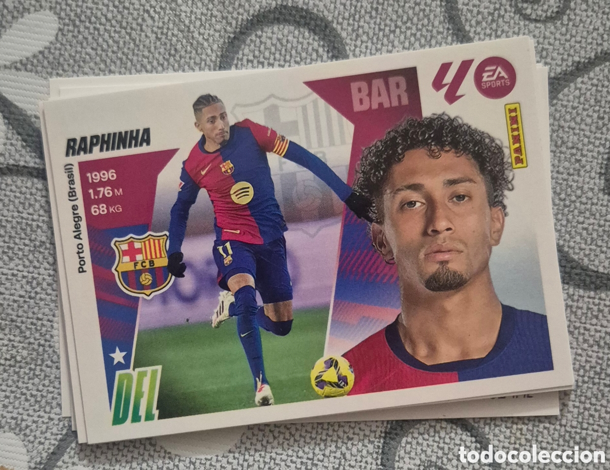 Figurine di Calcio: Raphina barcelona liga este 25 26